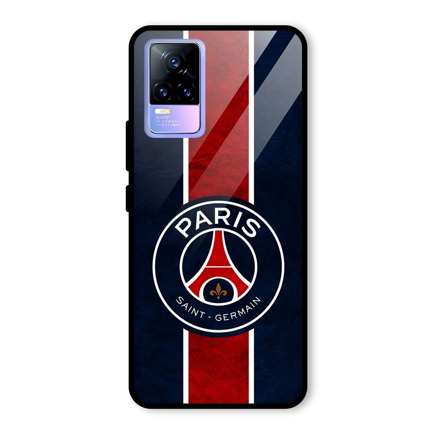 Paris Saint Germain Football Club Glass Back Case for Vivo Y73