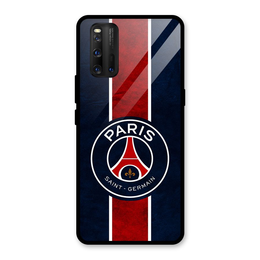 Paris Saint Germain Football Club Glass Back Case for Vivo iQOO 3