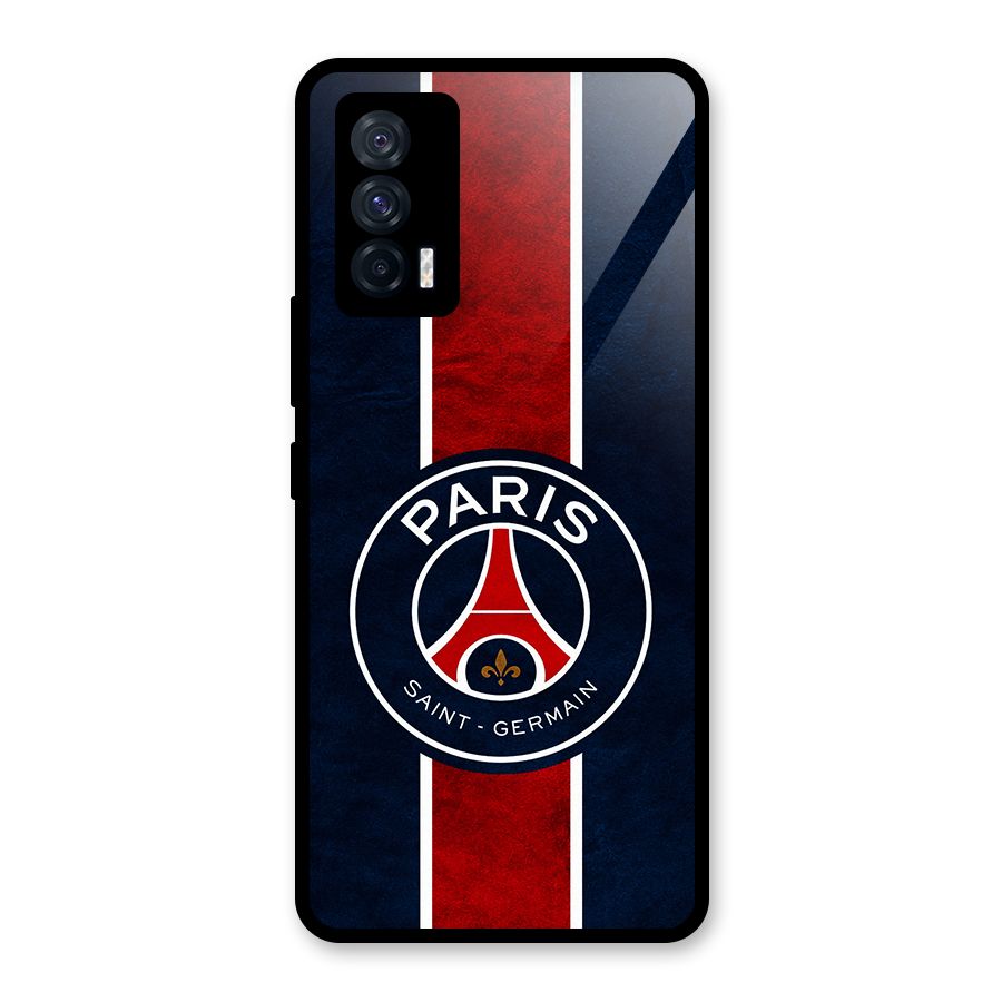 Paris Saint Germain Football Club Glass Back Case for Vivo iQOO 7 5G