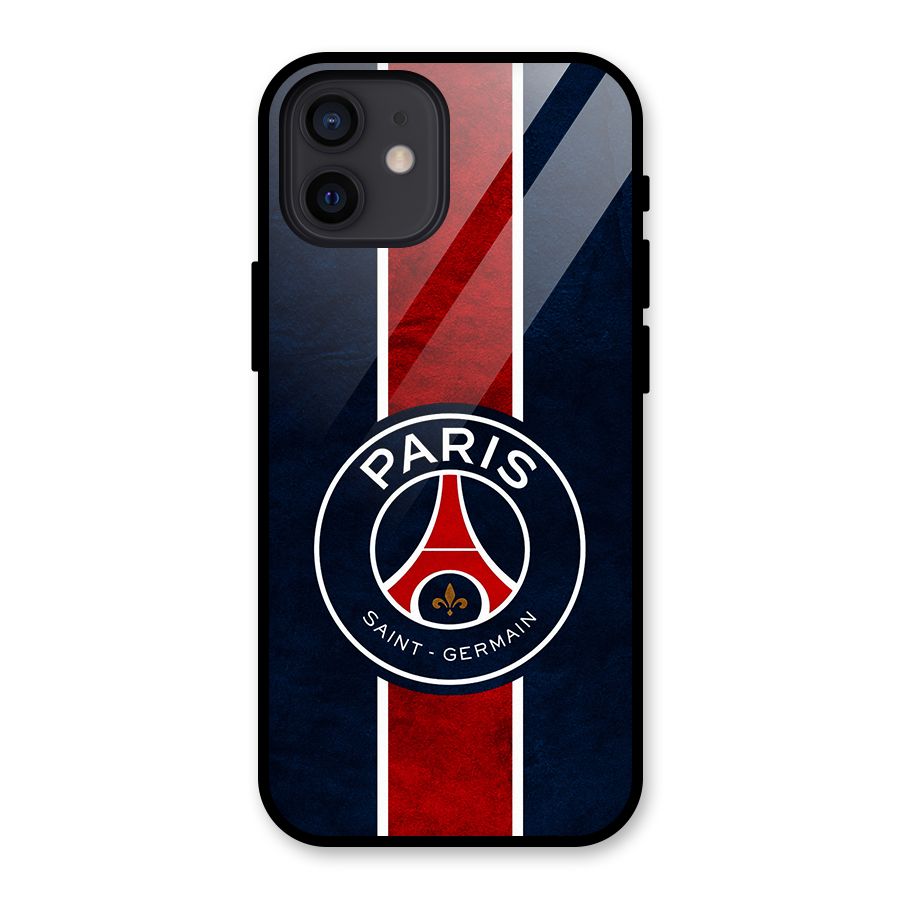 Paris Saint Germain Football Club Glass Back Case for iPhone 12