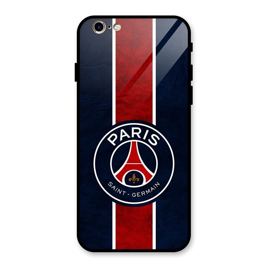 Paris Saint Germain Football Club Glass Back Case for iPhone 6 6S