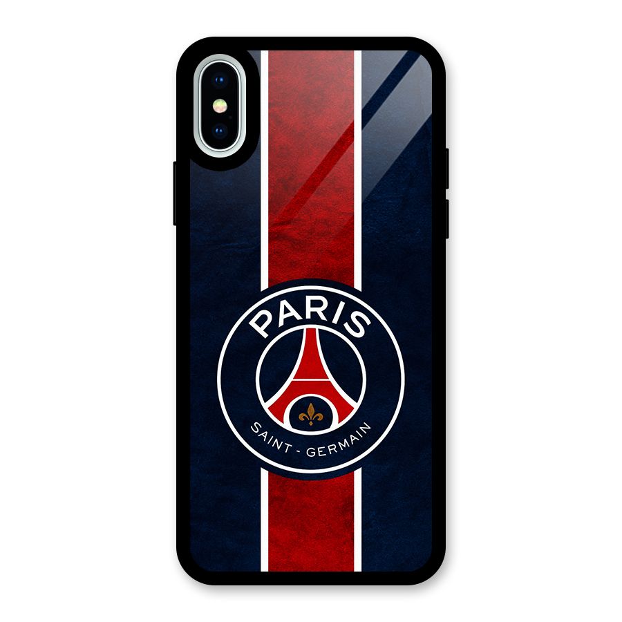 Paris Saint Germain Football Club Glass Back Case for iPhone X