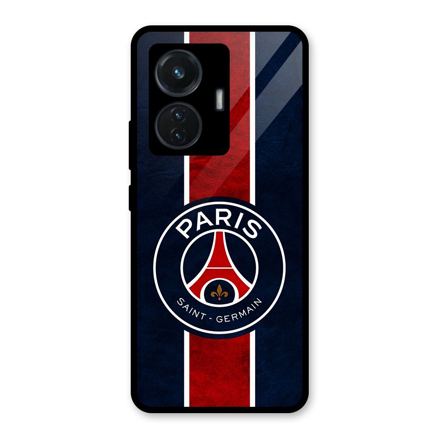 Paris Saint Germain Football Club Glass Back Case for iQOO Z6 44W
