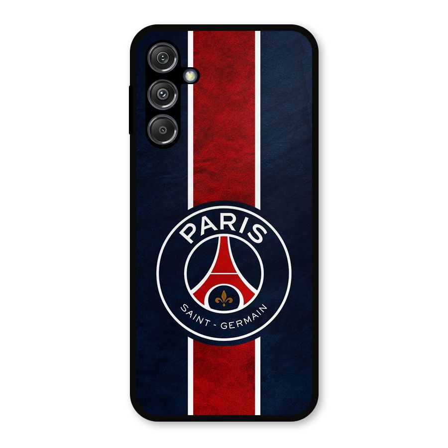 Paris Saint Germain Football Club Metal Back Case for Galaxy M34 5G