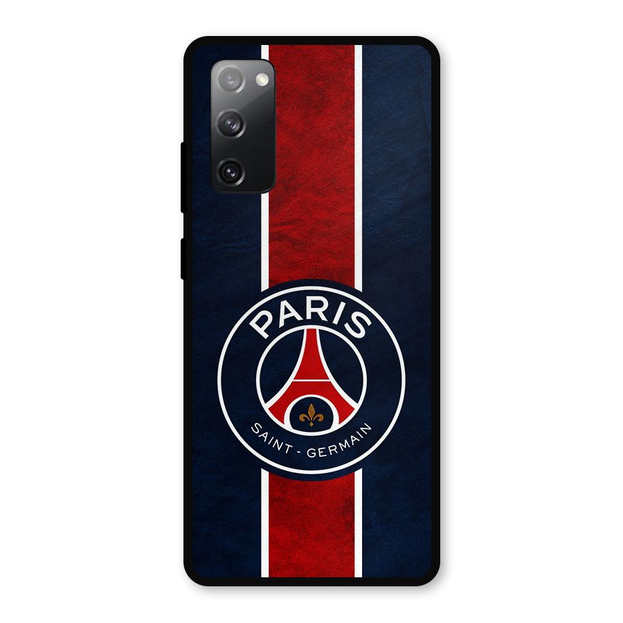 Paris Saint Germain Football Club Metal Back Case for Galaxy S20 FE