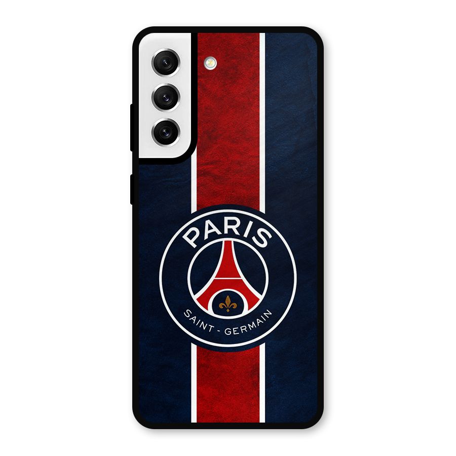 Paris Saint Germain Football Club Metal Back Case for Galaxy S21 FE 5G