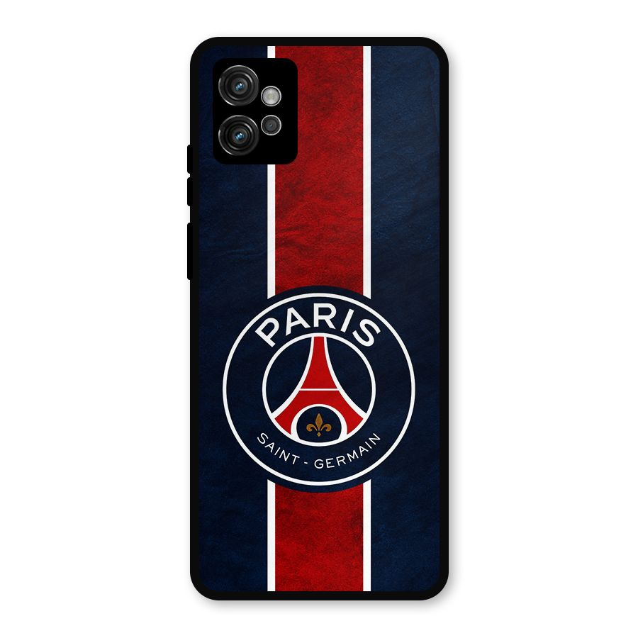 Paris Saint Germain Football Club Metal Back Case for Moto G32