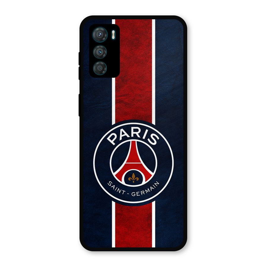 Paris Saint Germain Football Club Metal Back Case for Moto G42