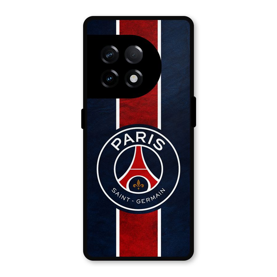 Paris Saint Germain Football Club Metal Back Case for OnePlus 11R