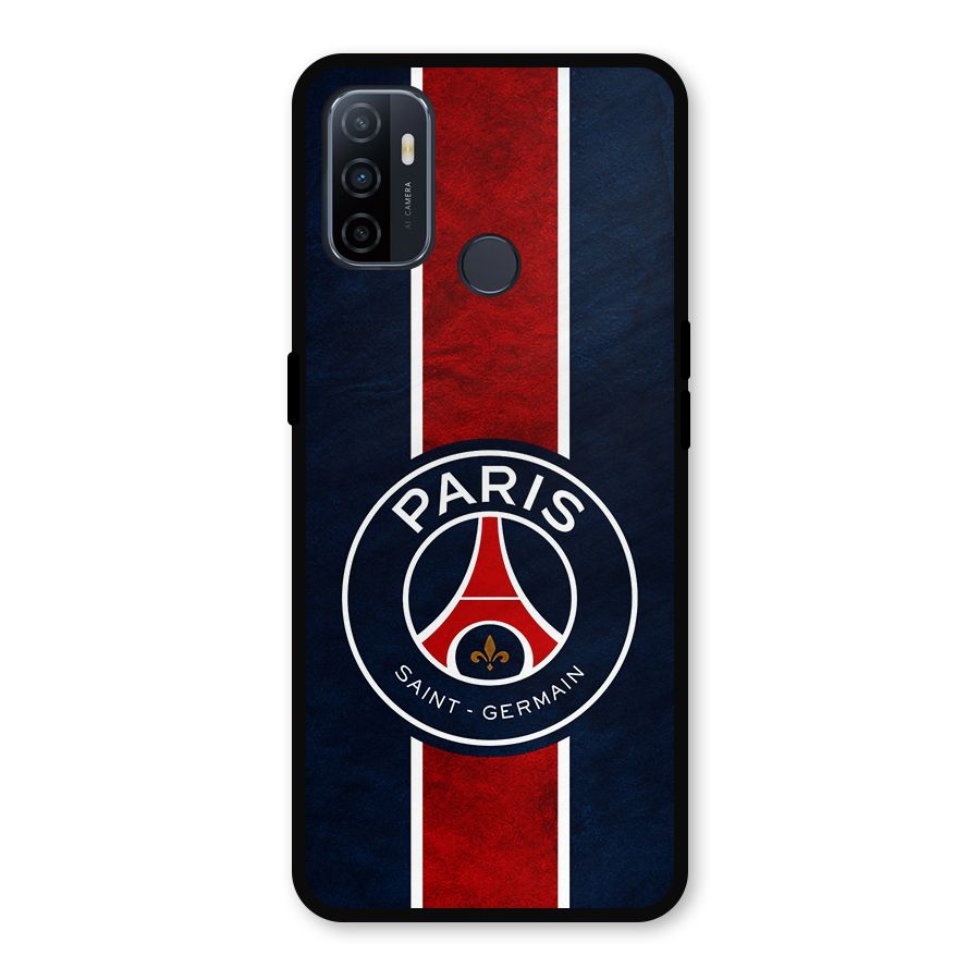 Paris Saint Germain Football Club Metal Back Case for Oppo A53
