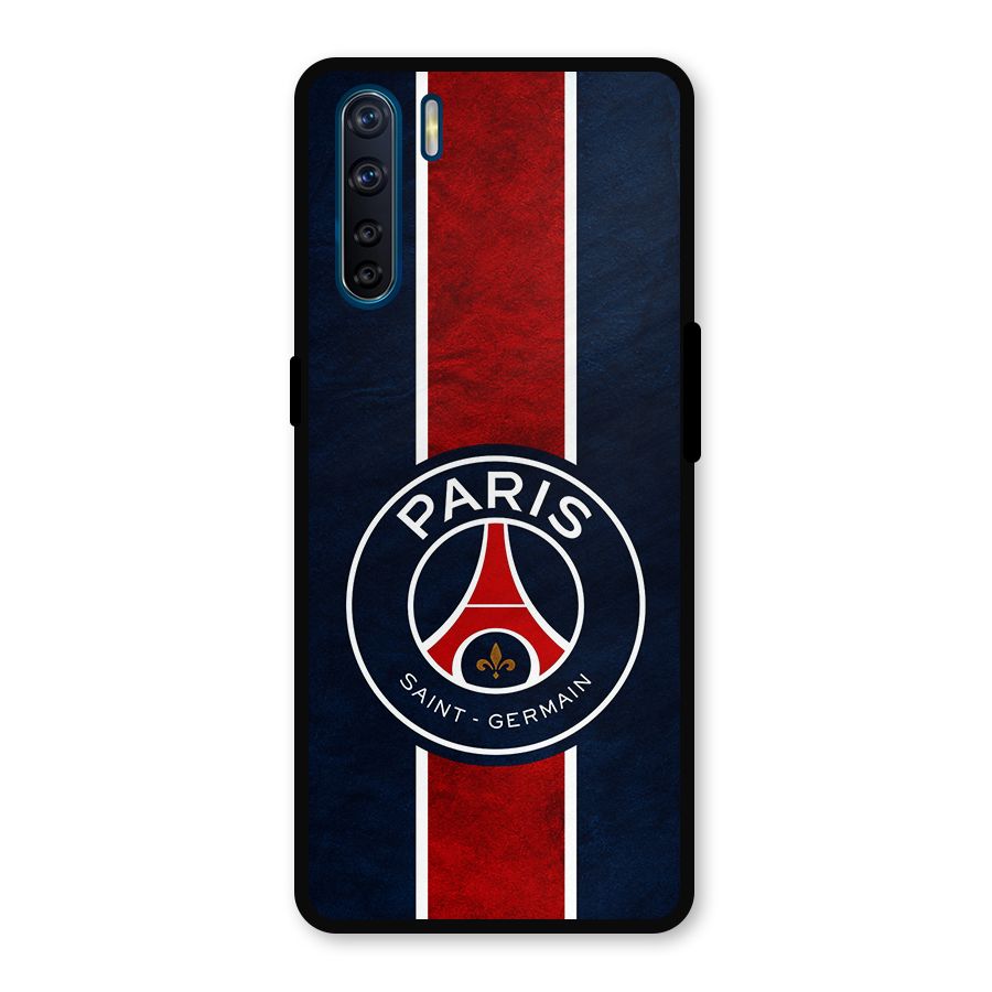 Paris Saint Germain Football Club Metal Back Case for Oppo F15
