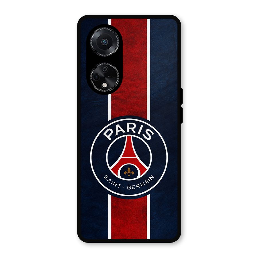 Paris Saint Germain Football Club Metal Back Case for Oppo F23