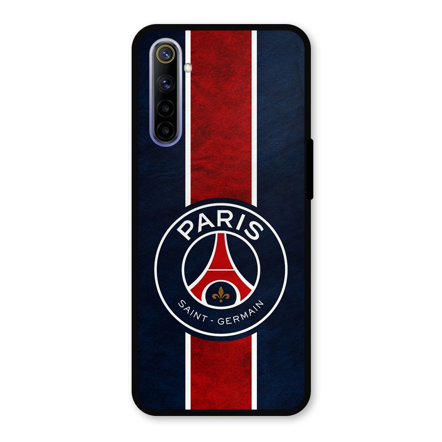 Paris Saint Germain Football Club Metal Back Case for Realme 6