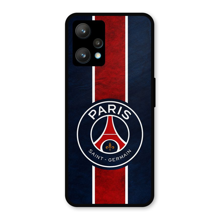 Paris Saint Germain Football Club Metal Back Case for Realme 9 Pro Plus 5G