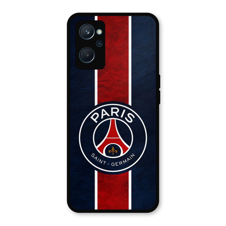Paris Saint Germain Football Club Metal Back Case for Realme 9i