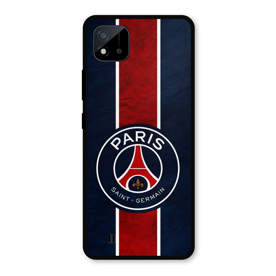 Paris Saint Germain Football Club Metal Back Case for Realme C11 2021