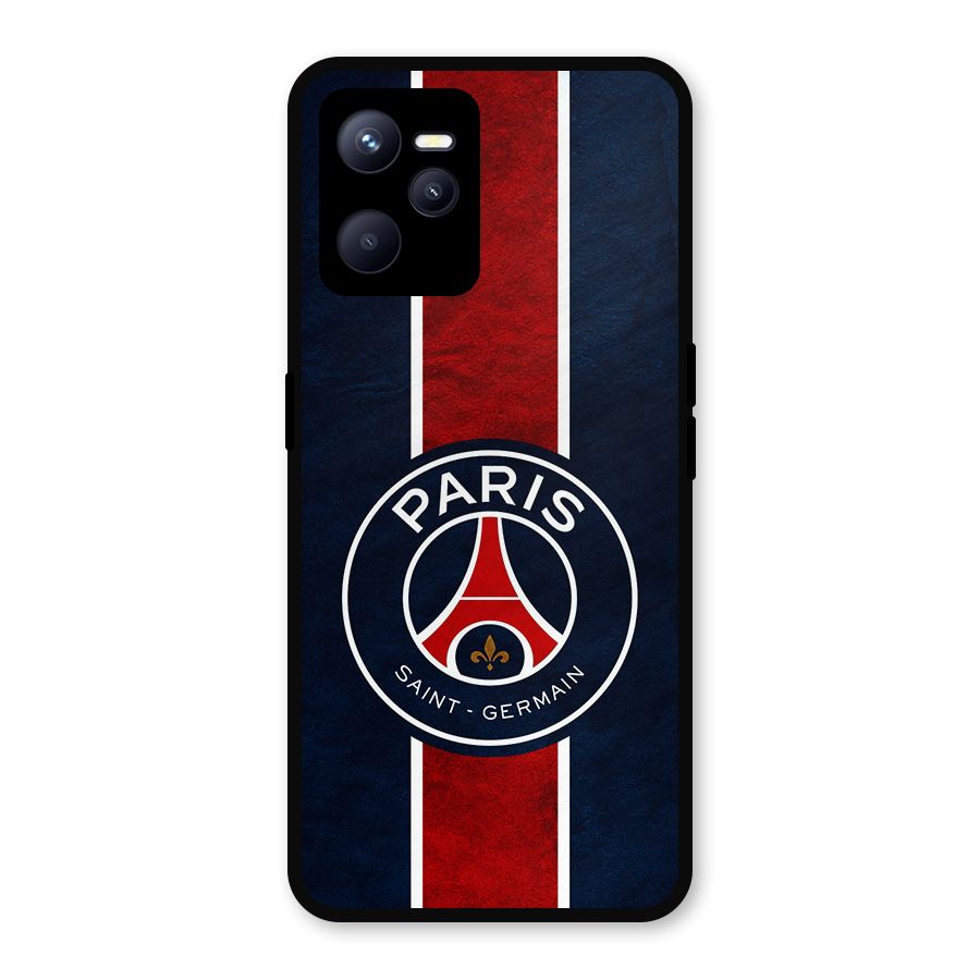 Paris Saint Germain Football Club Metal Back Case for Realme C35