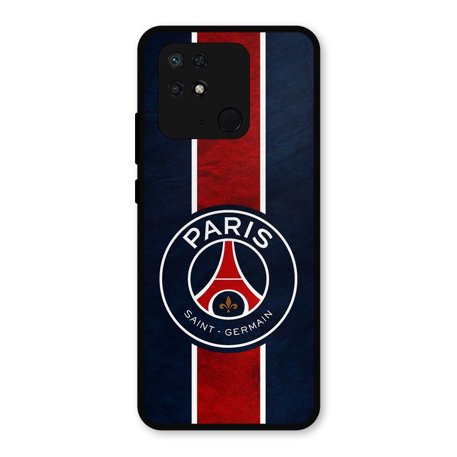 Paris Saint Germain Football Club Metal Back Case for Redmi 10