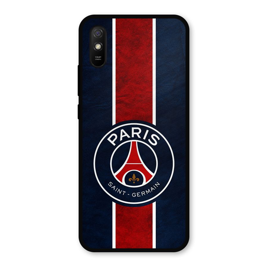 Paris Saint Germain Football Club Metal Back Case for Redmi 9i