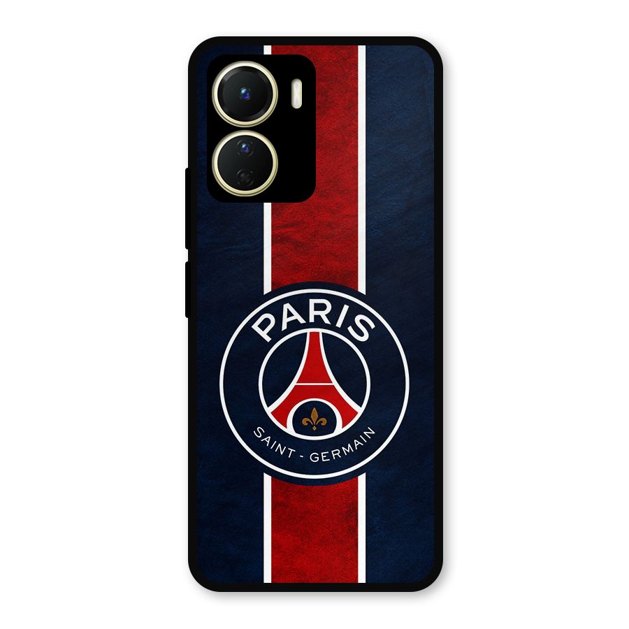 Paris Saint Germain Football Club Metal Back Case for Vivo Y16