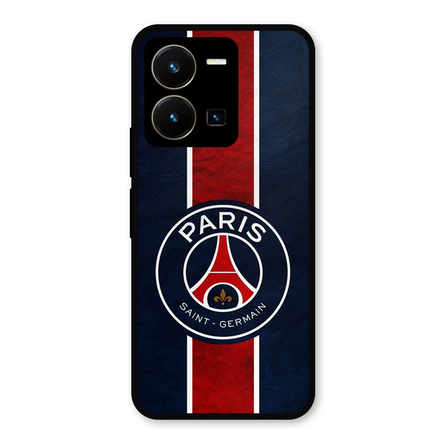 Paris Saint Germain Football Club Metal Back Case for Vivo Y35