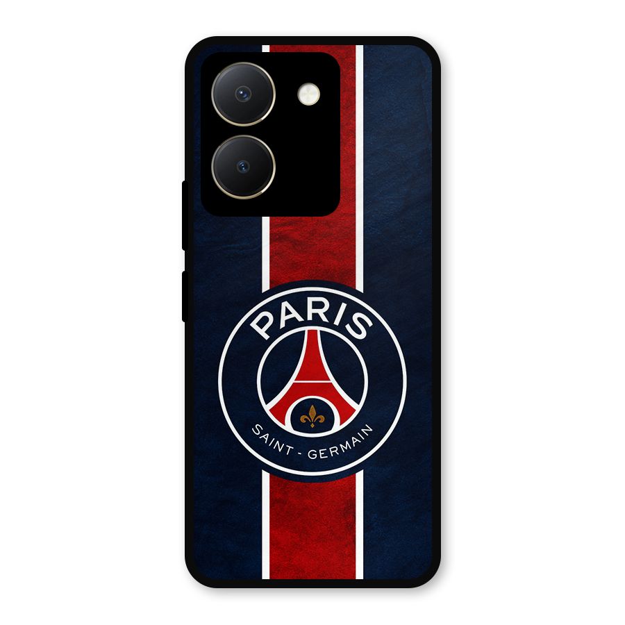 Paris Saint Germain Football Club Metal Back Case for Vivo Y36