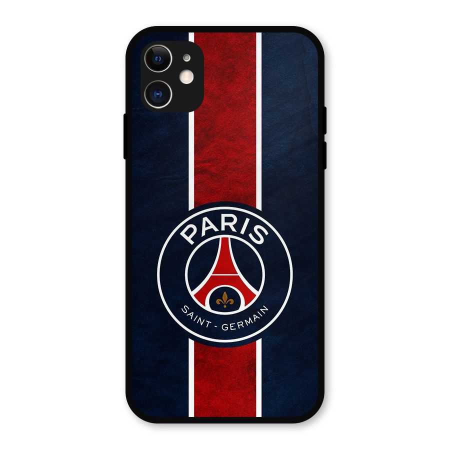 Paris Saint Germain Football Club Metal Back Case for iPhone 11