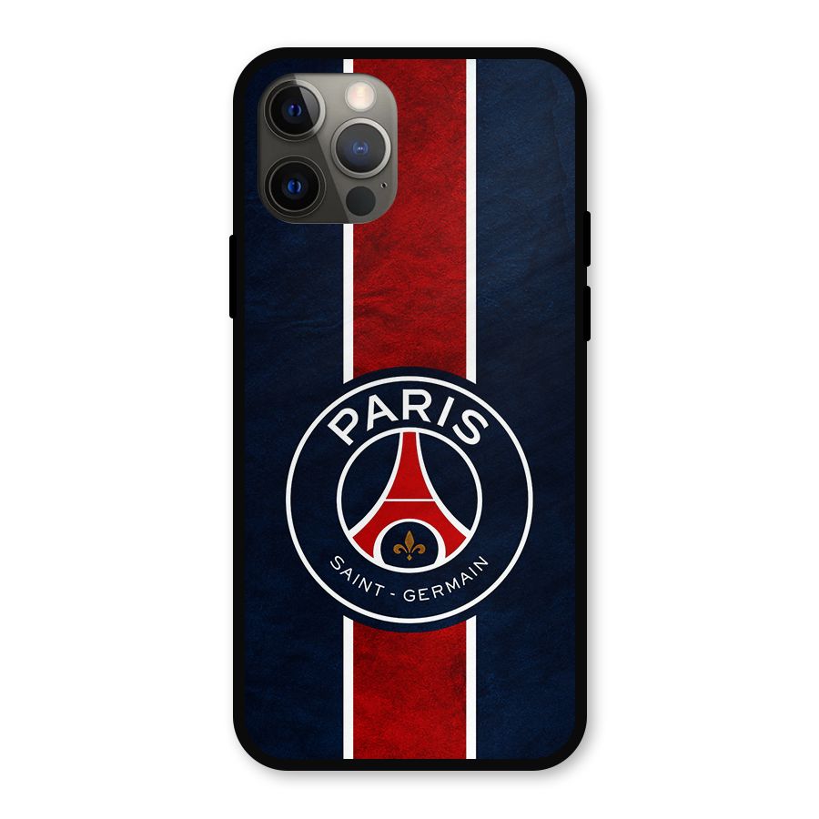 Paris Saint Germain Football Club Metal Back Case for iPhone 12 Pro