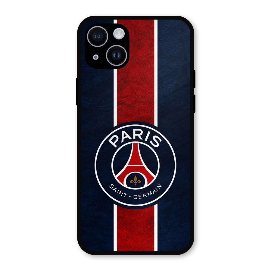 Paris Saint Germain Football Club Metal Back Case for iPhone 14