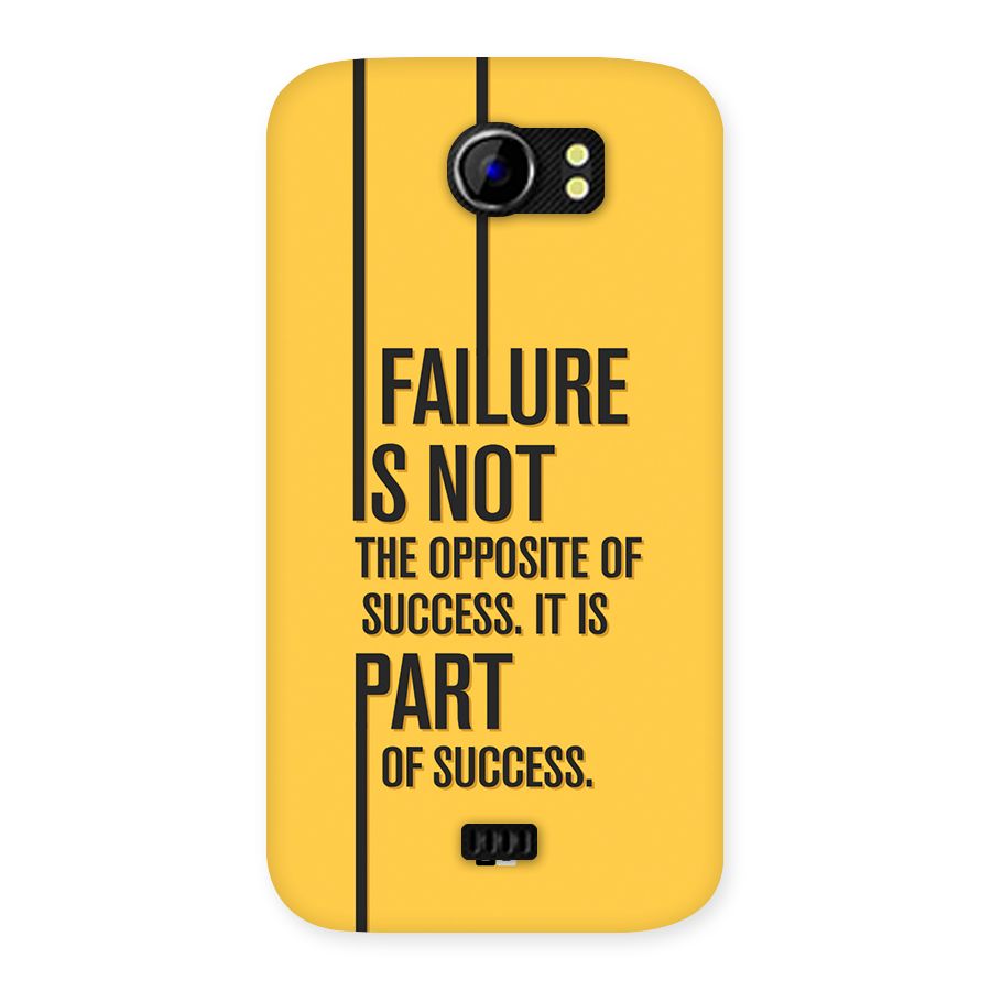 Part Of Success Back Case for Canvas 2 A110