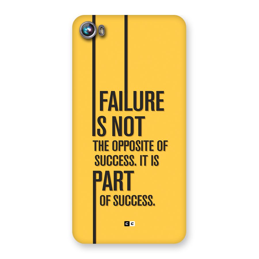 Part Of Success Back Case for Canvas Fire 4 (A107)