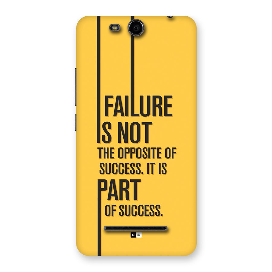 Part Of Success Back Case for Canvas Juice 3 Q392