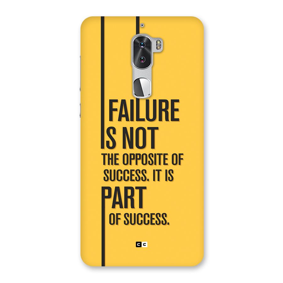 Part Of Success Back Case for Coolpad Cool 1