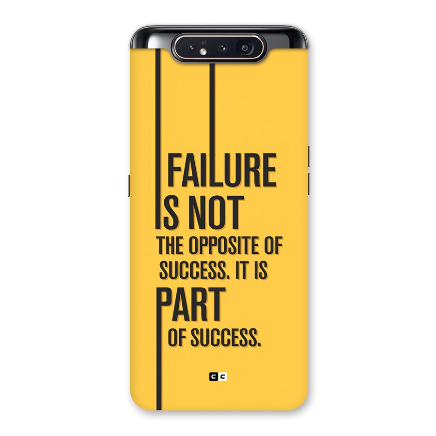 Part Of Success Back Case for Galaxy A80