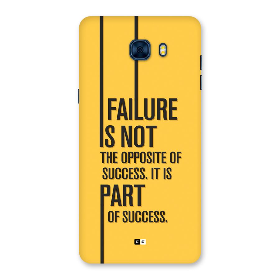 Part Of Success Back Case for Galaxy C7 Pro