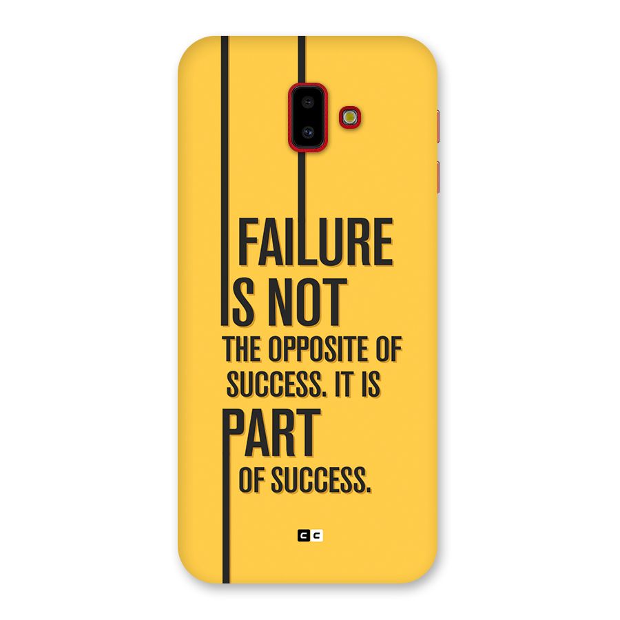 Part Of Success Back Case for Galaxy J6 Plus