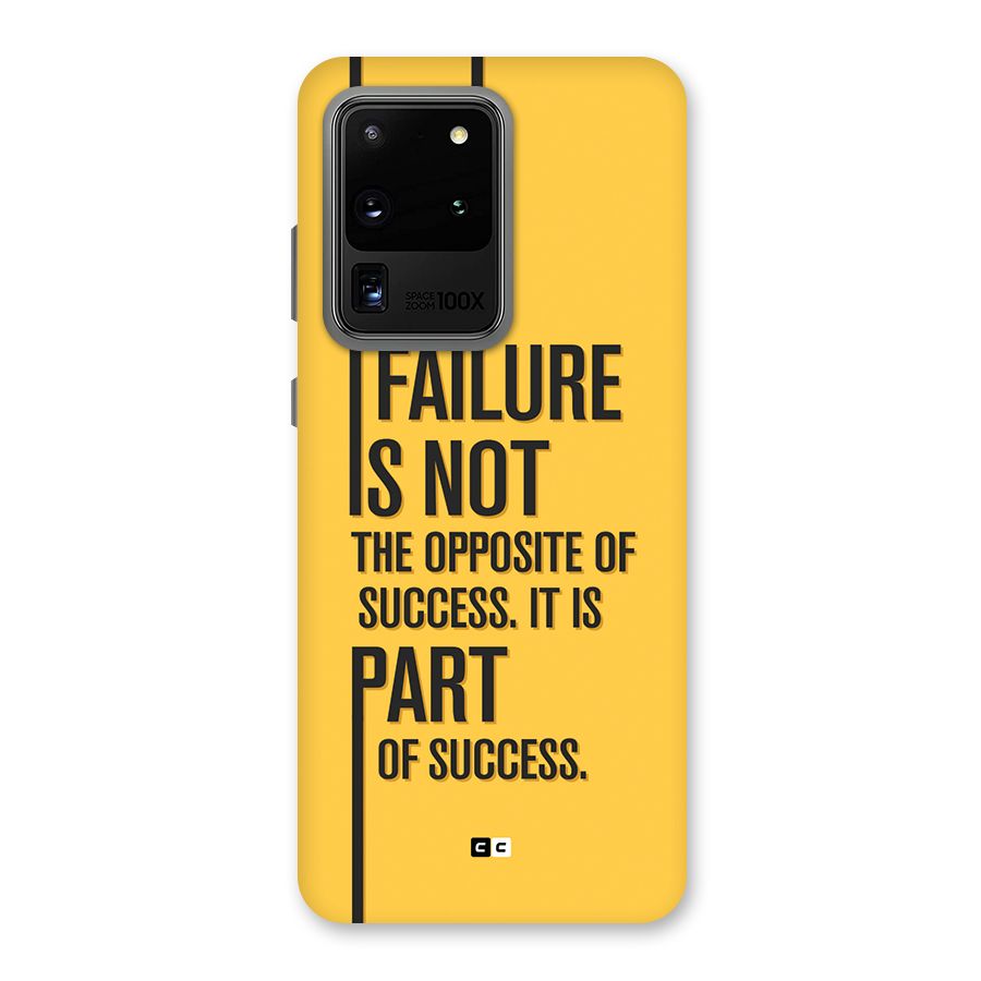 Part Of Success Back Case for Galaxy S20 Ultra