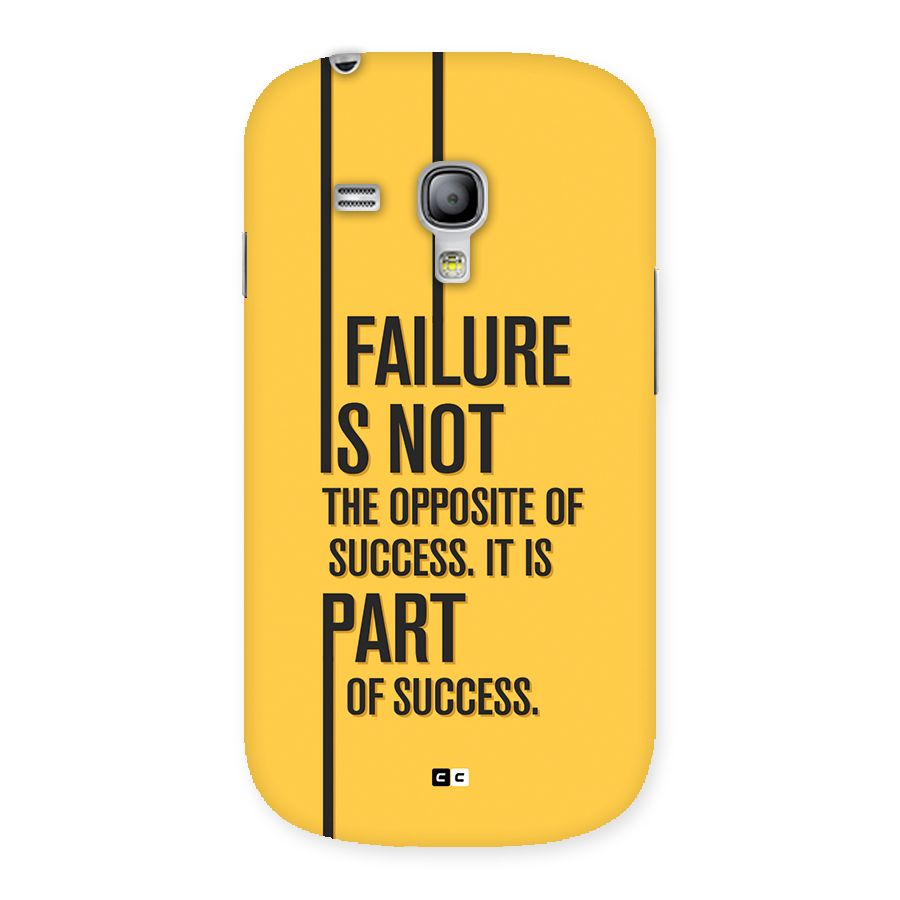 Part Of Success Back Case for Galaxy S3 Mini