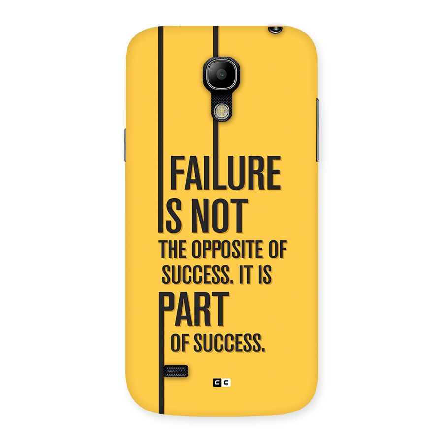 Part Of Success Back Case for Galaxy S4 Mini