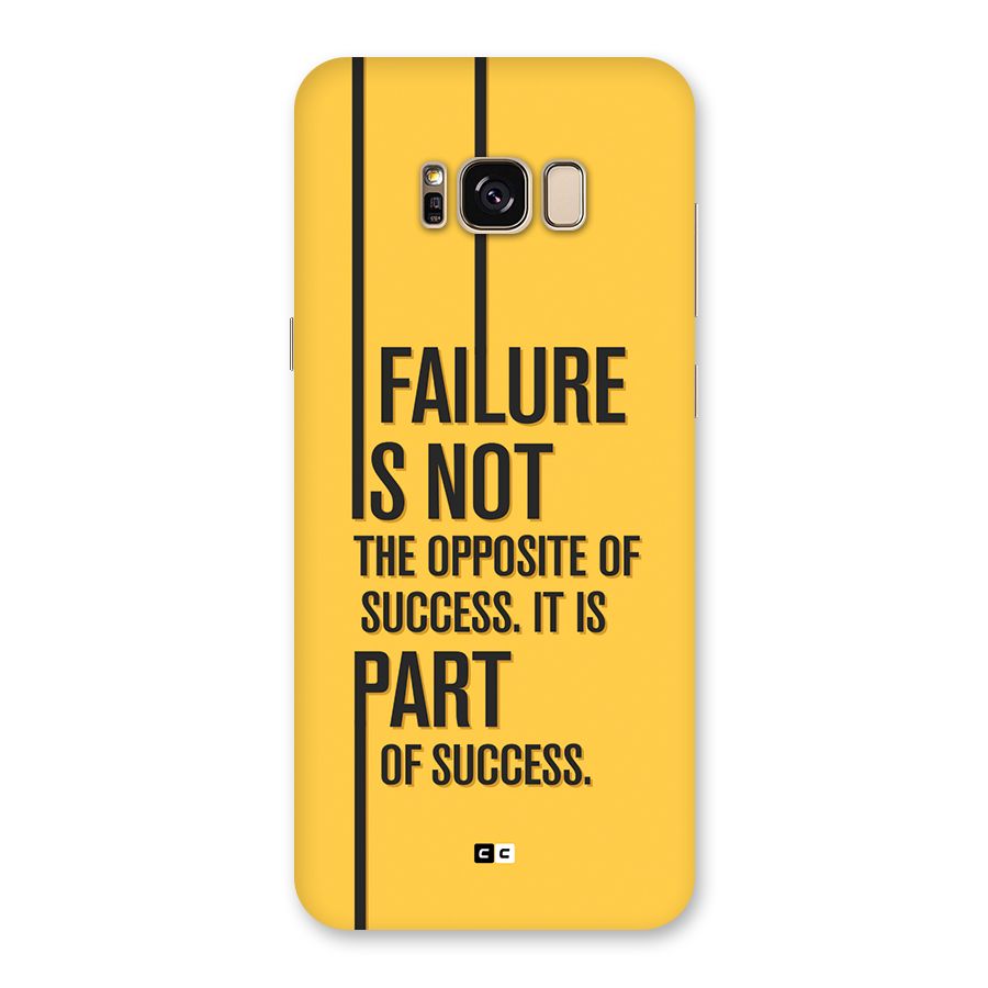 Part Of Success Back Case for Galaxy S8 Plus