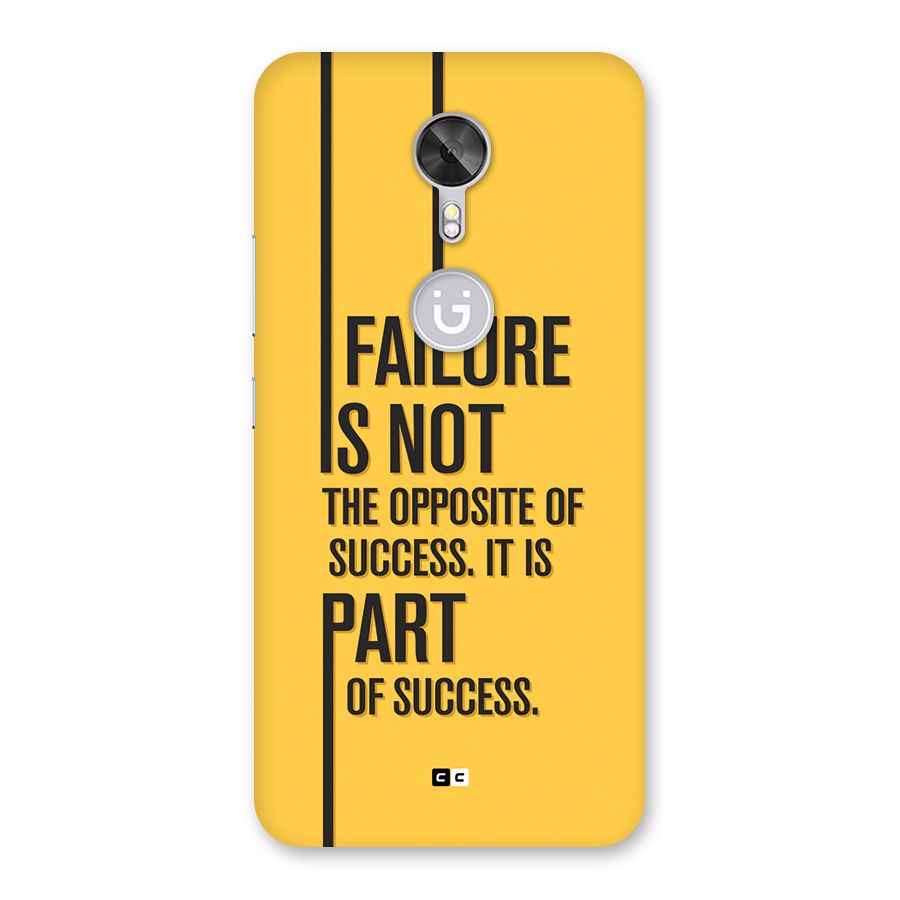 Part Of Success Back Case for Gionee A1