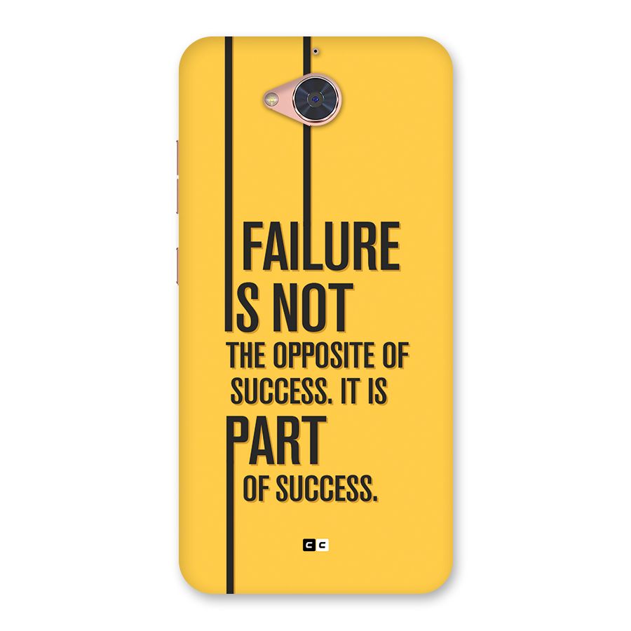 Part Of Success Back Case for Gionee S6 Pro
