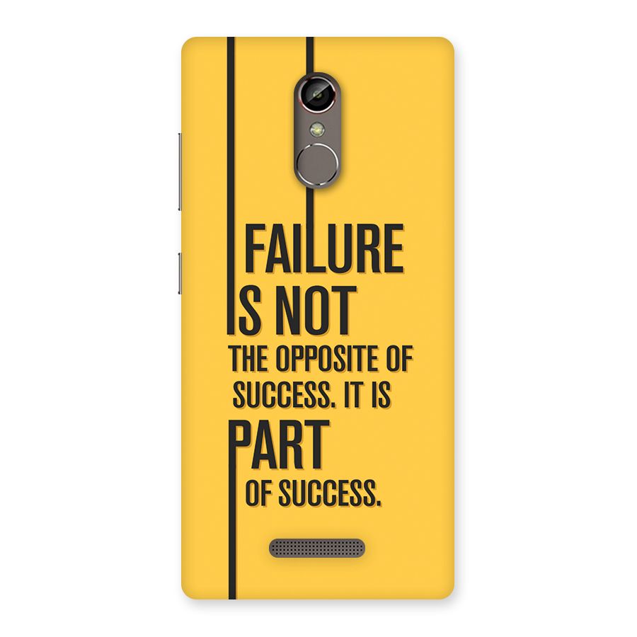 Part Of Success Back Case for Gionee S6s