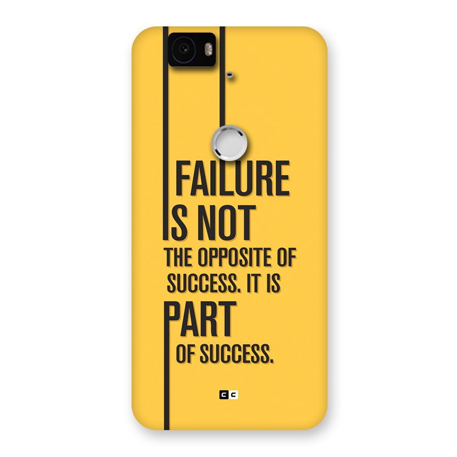 Part Of Success Back Case for Google Nexus 6P