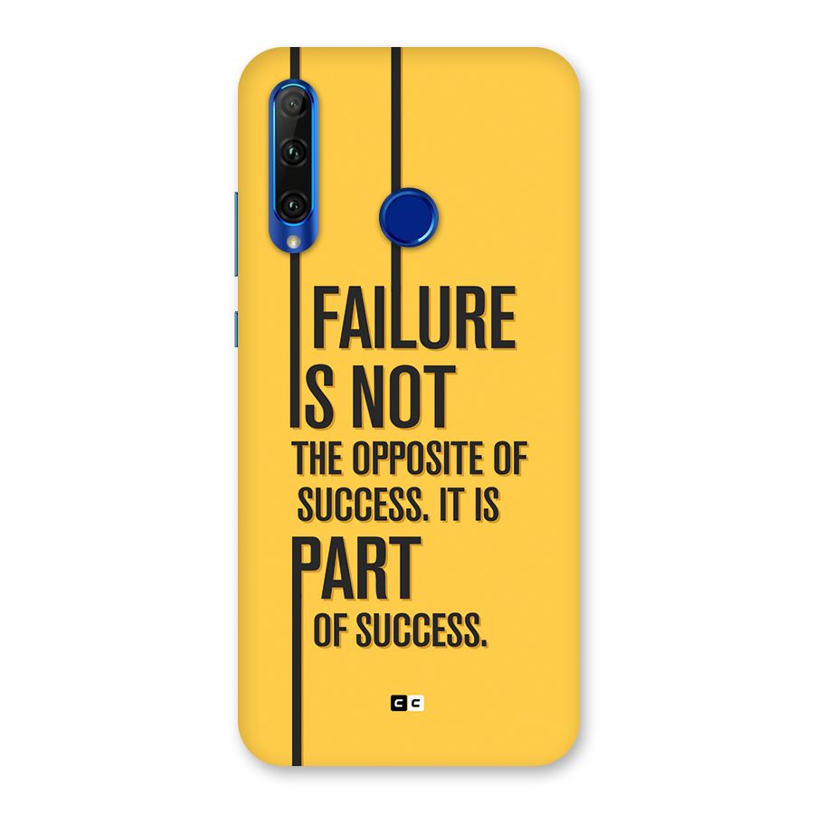 Part Of Success Back Case for Honor 20i