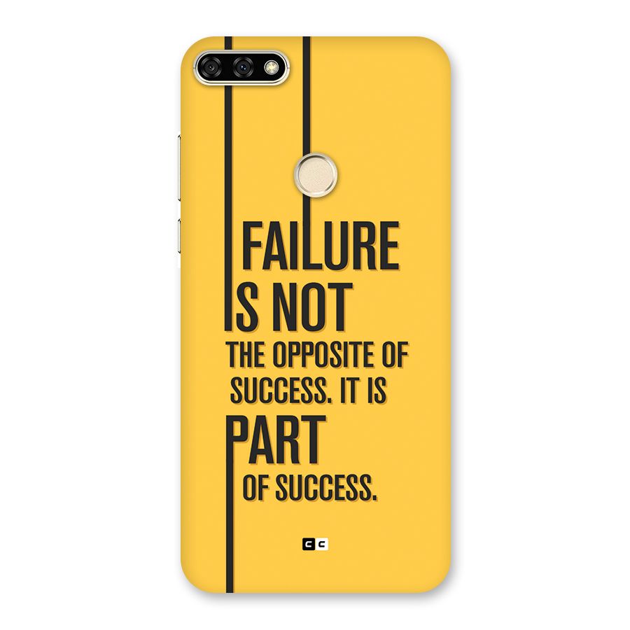Part Of Success Back Case for Honor 7A