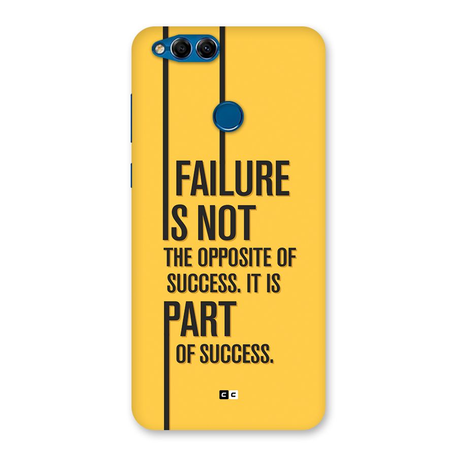 Part Of Success Back Case for Honor 7X