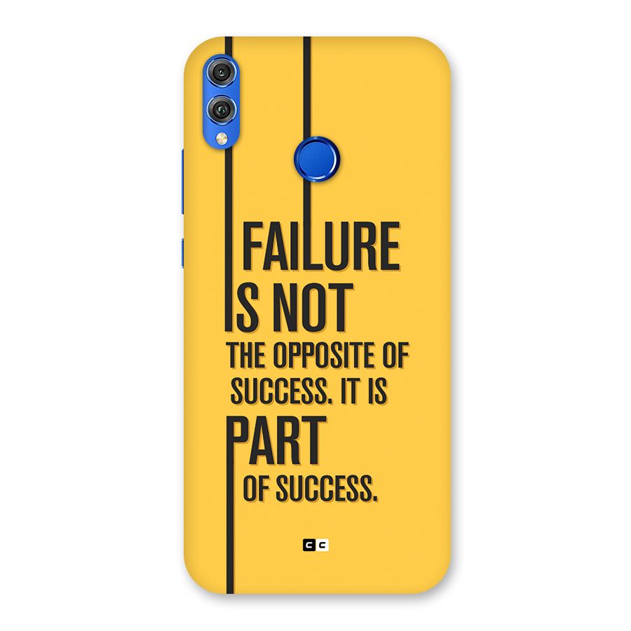 Part Of Success Back Case for Honor 8X