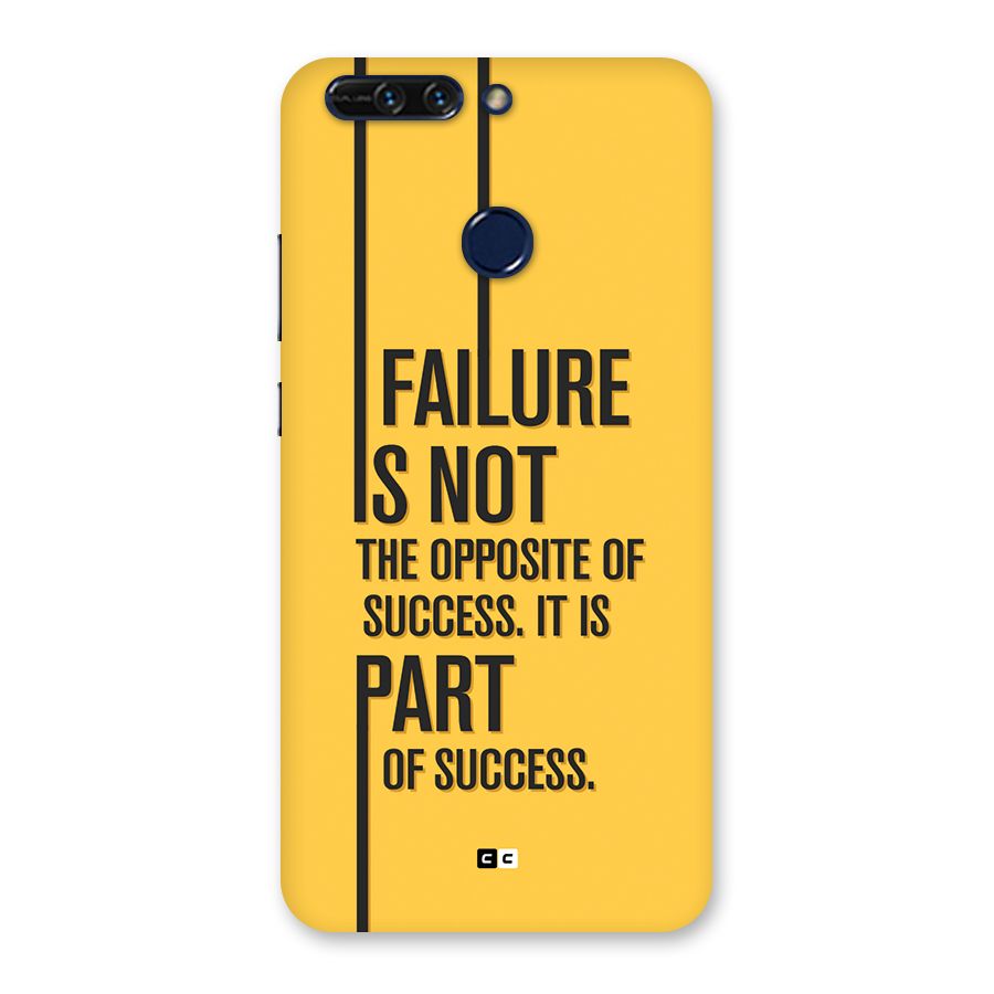 Part Of Success Back Case for Honor 8 Pro