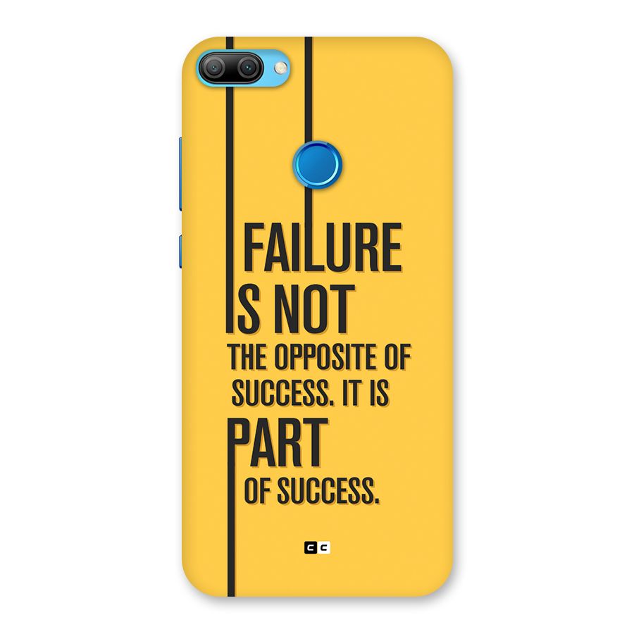 Part Of Success Back Case for Honor 9N